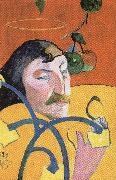 Self-Portrait with Halo Paul Gauguin